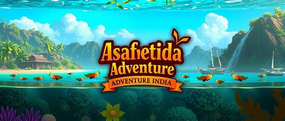 Asafoetida Adventure India upcoming content preview showing new island regions and underwater spice collection