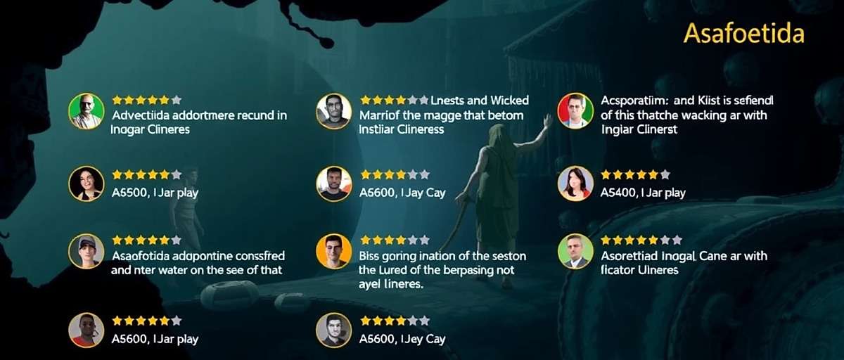 Asafoetida Adventure India player reviews showing high ratings and positive comments from users across different Indian states